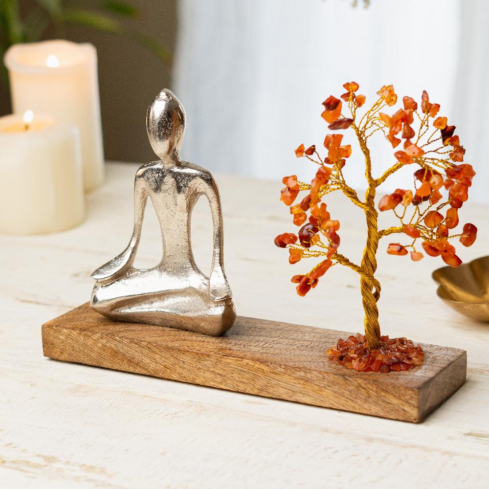 Nirvana Crystal Tree- Carnelian