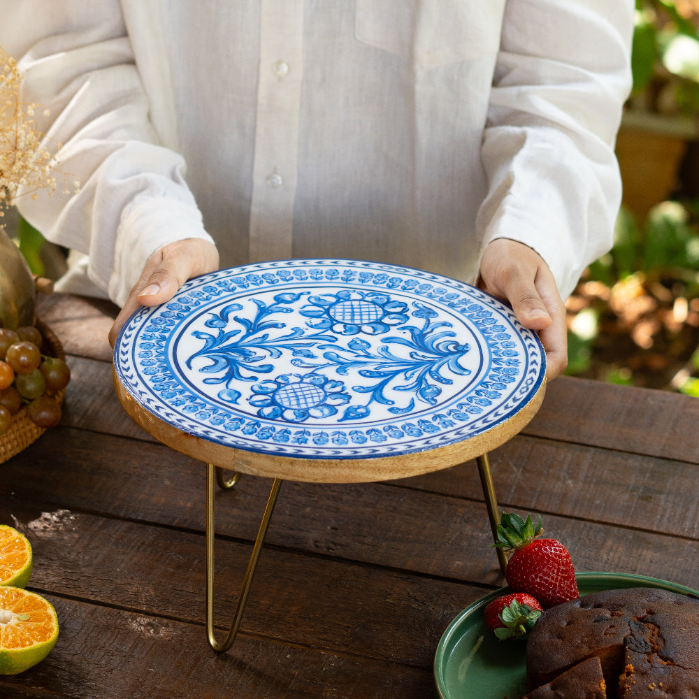 Magnolias Cake Stand