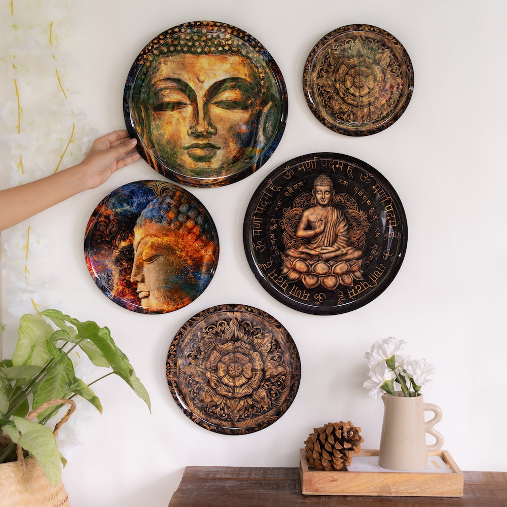 Nirvana Wall Plates - Set of 5