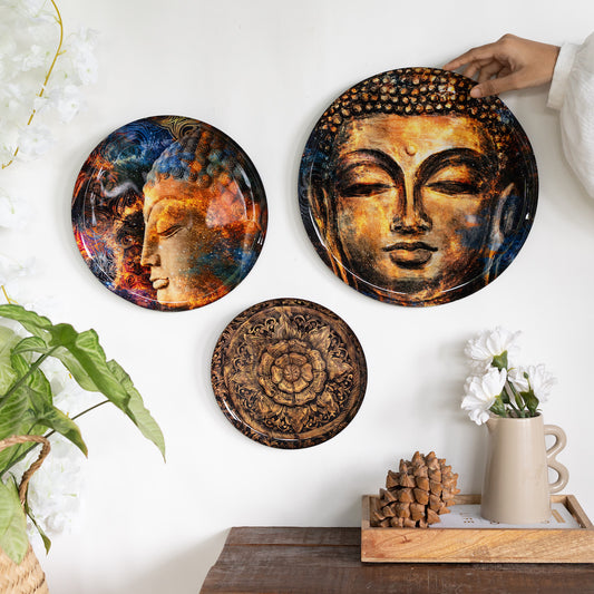 Nirvana Wall Plates - Set of 3