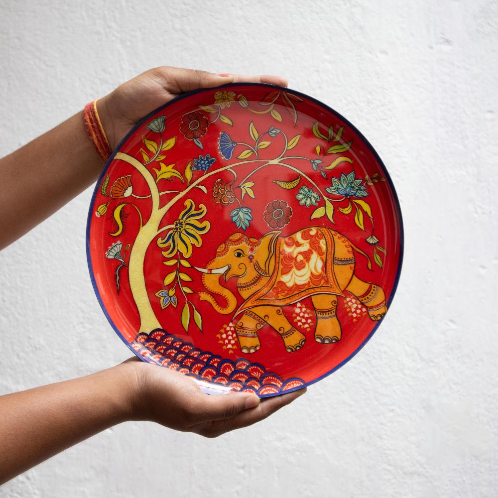 Chitrakala Wall Plates - Set of 5